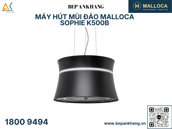 Máy hút mùi đảo Malloca SOPHIE K500B